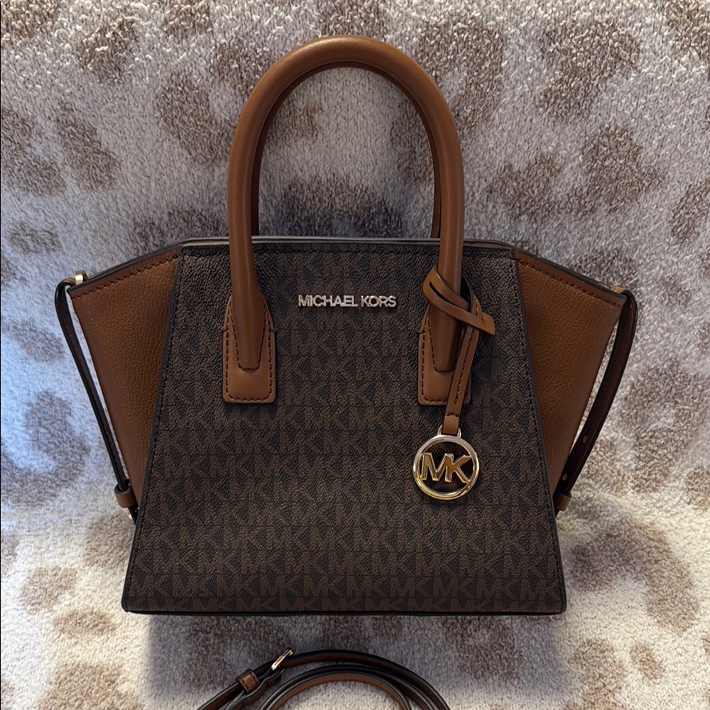Michael Kors Brown and Tan Women's Bag